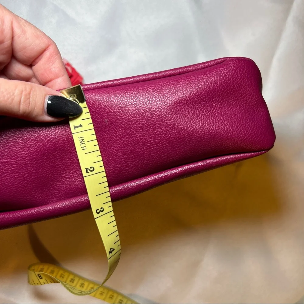 Victoria's Secret Fuchsia Cosmetic Bag‎ with Tassel
